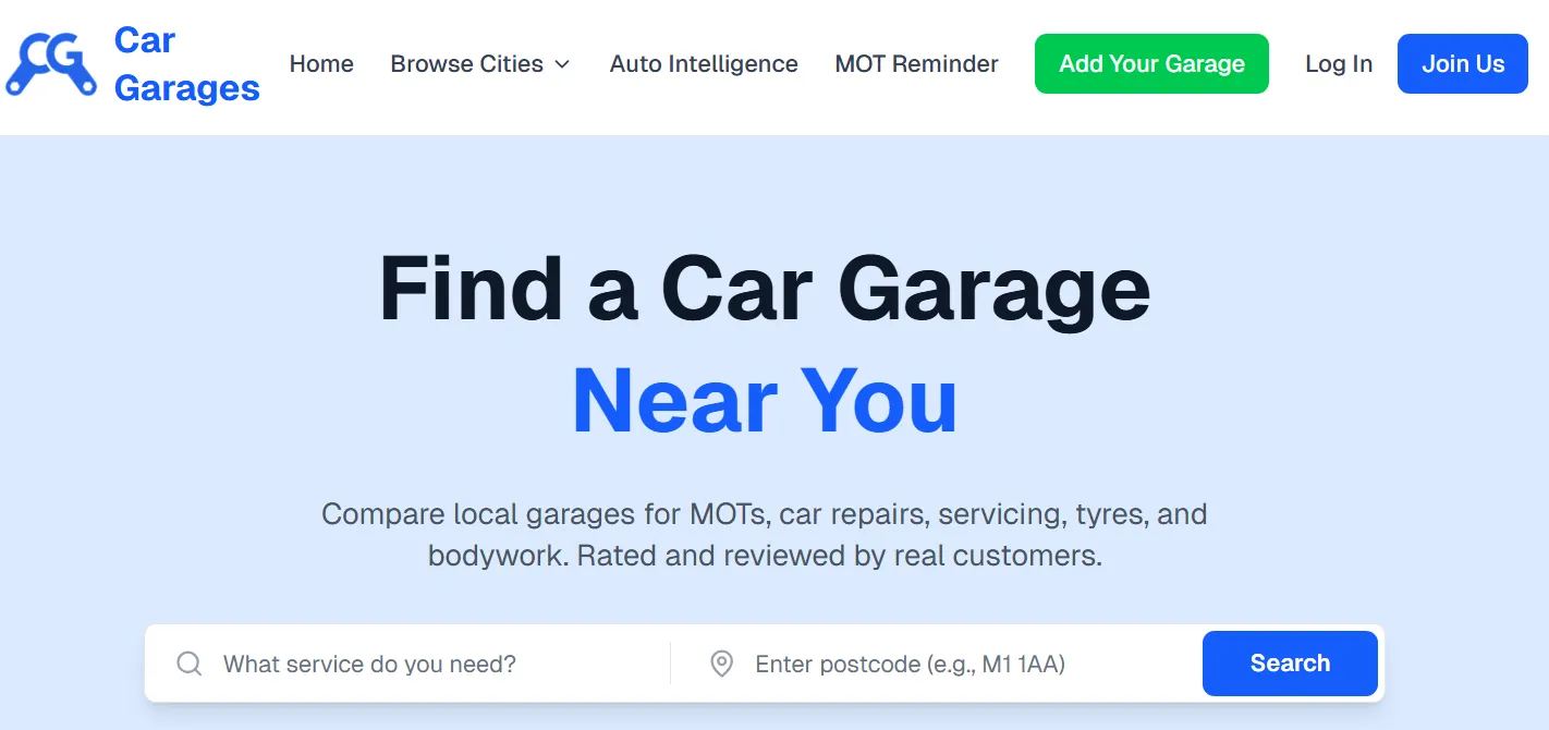 How to Choose a Car Garage in the UK: The Complete Expert Guide for 2026 - expert garage advice